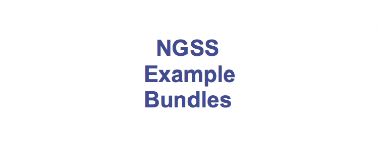NGSS Example Bundles Graphic